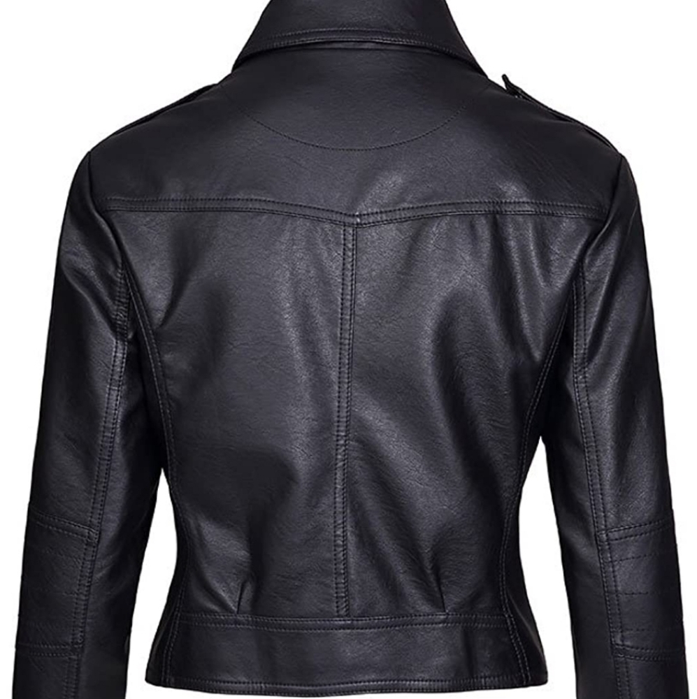 Woman's leather jacket - Picture 5 of 8